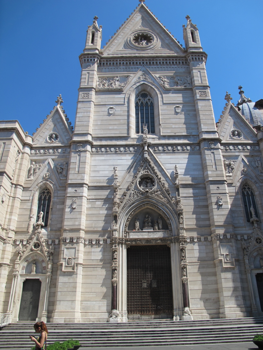 Front entrance of cathedral 