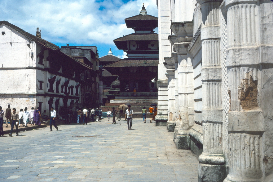 View into Durbar Square