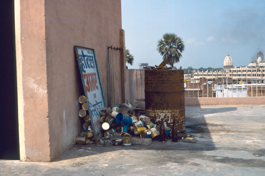 outside room