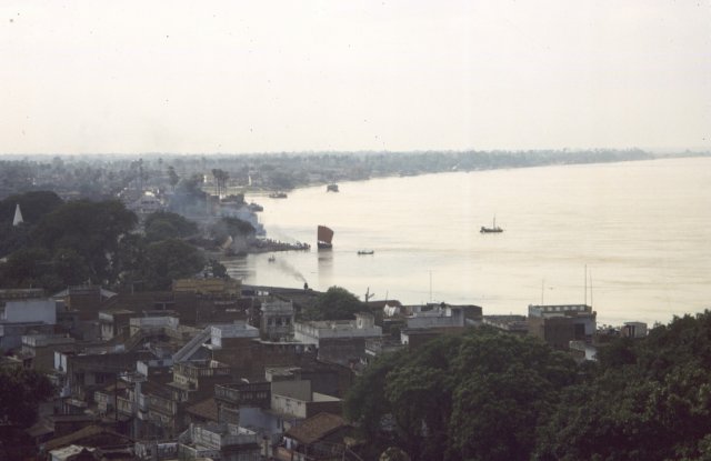 View over the Ganges at Patna