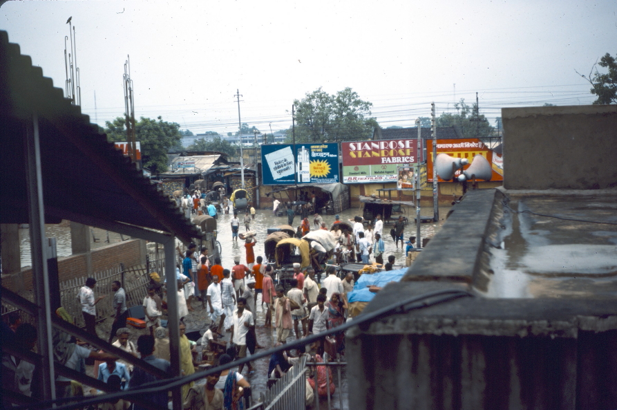 Mazafarpur station flooded