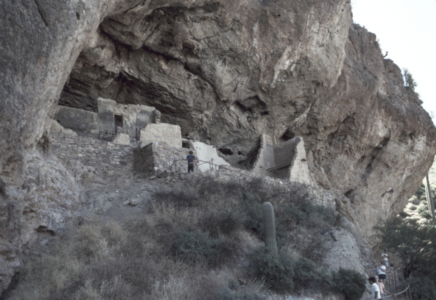Cave dwellings at Tonto National Monument