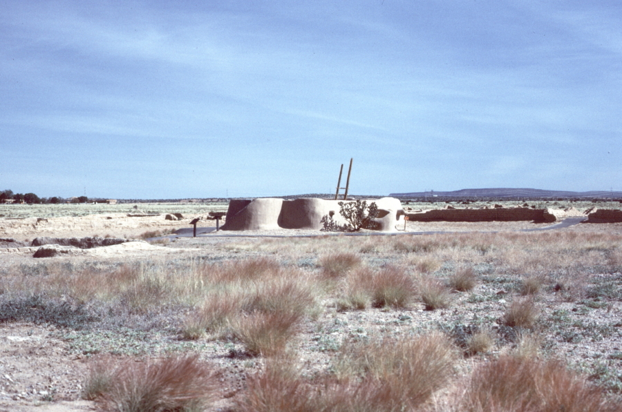 Kiva at Kuaua Pueblo