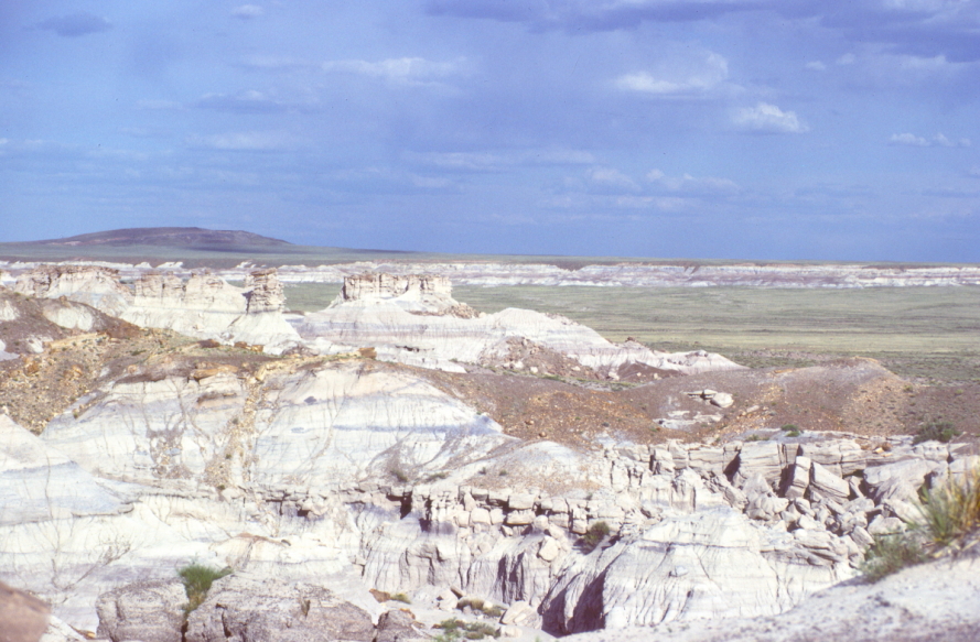 Teepee rock formations, Blue Mesa