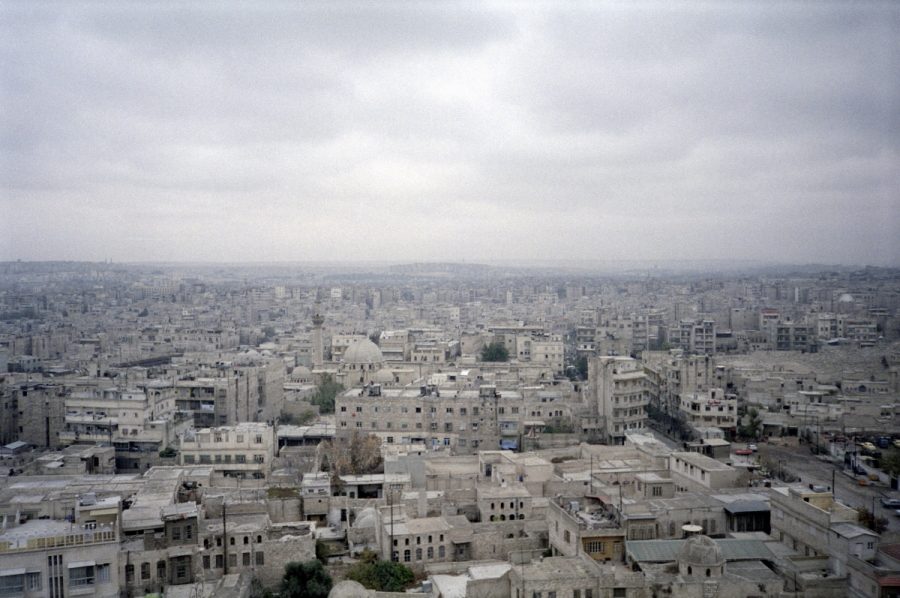 View over the city of Aleppo