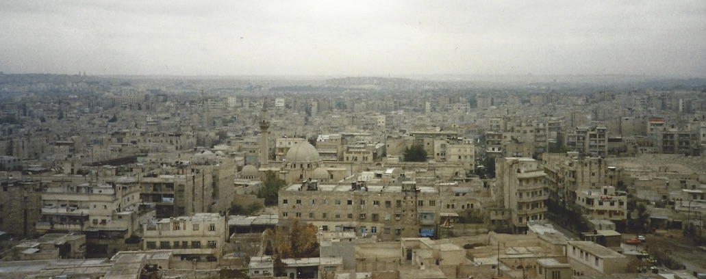 View over Aleppo from the citadel