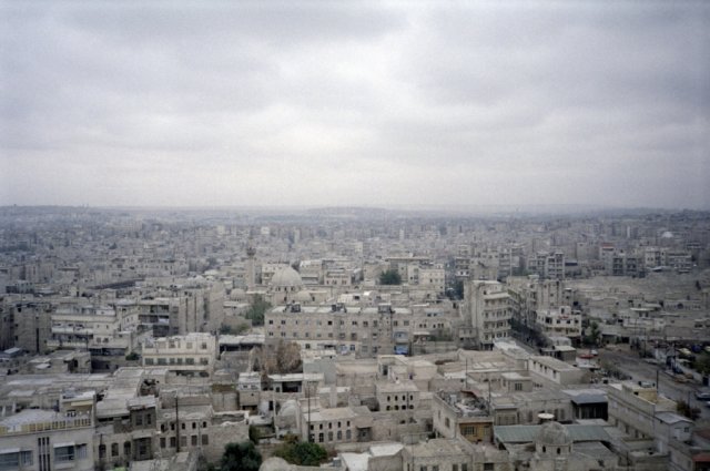 View over the city of Aleppo