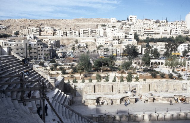 View of Amman from Amphitheatre
