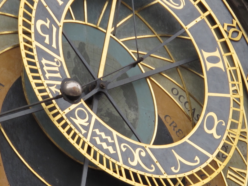 Clock face Prague