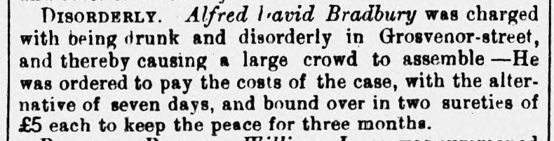 AlfredBradbury Chester Chronicle 19 September 1885 0005 Clip